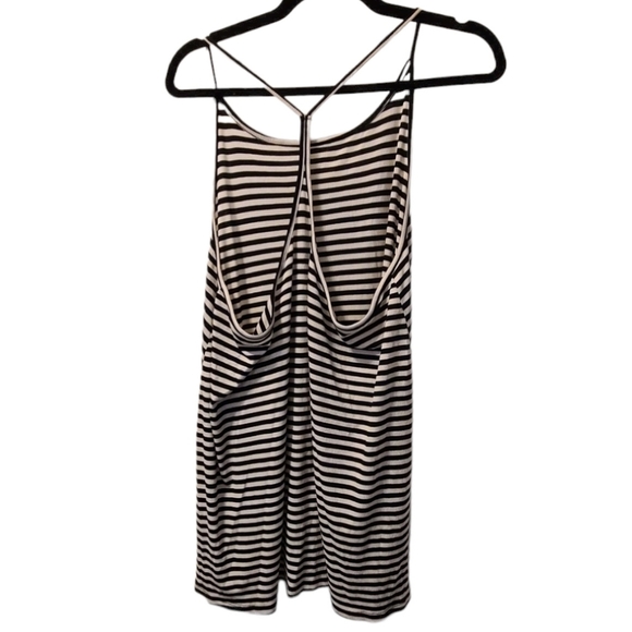 George XXL black & white striped tank - Picture 2 of 4